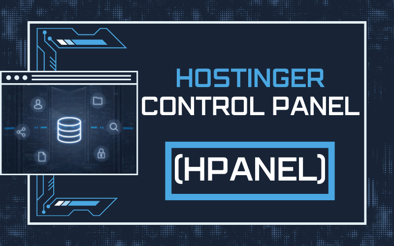 Hostinger Control Panel (hPanel)